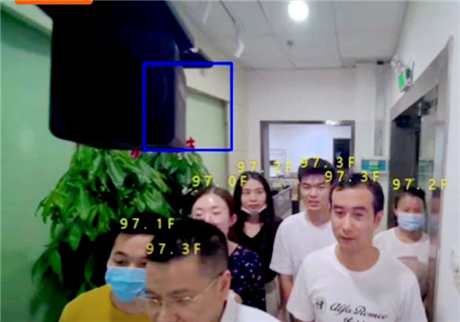 熱成像測溫儀在火車站使用,如何實現準確測量人體溫度